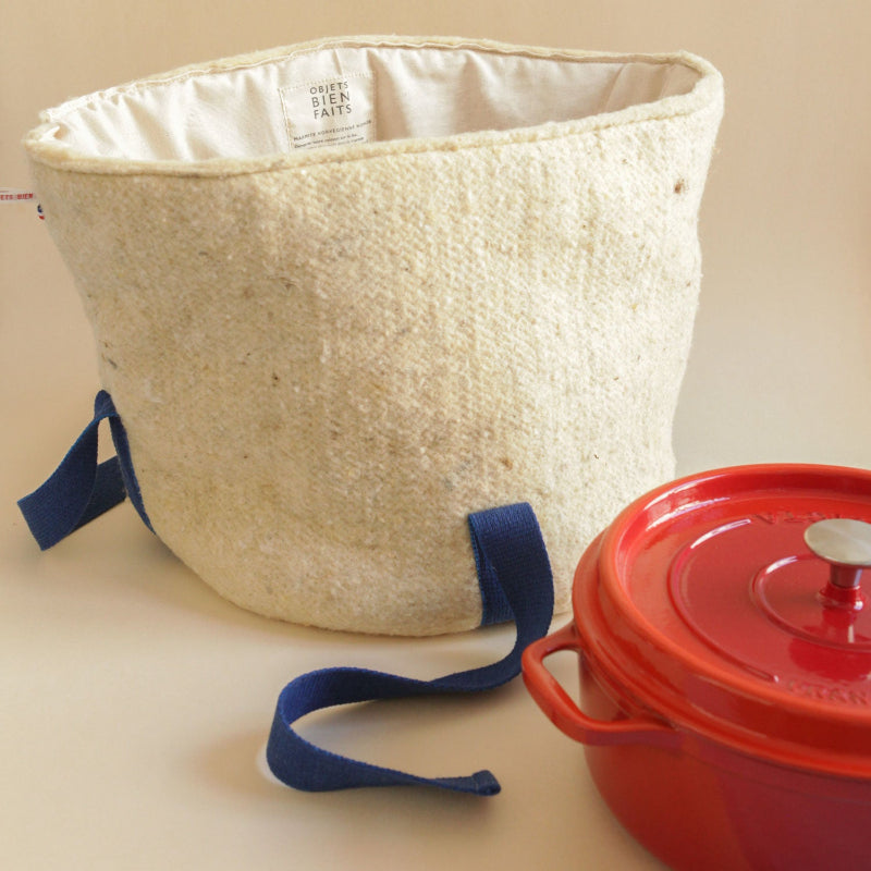 Marmite norvegienne nomade grand format cocotte fonte- Objets Bien Faits